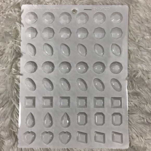 Set of 3 Lorann Oils Hard Candy Making Mold Gems Set - Picture 5 of 8